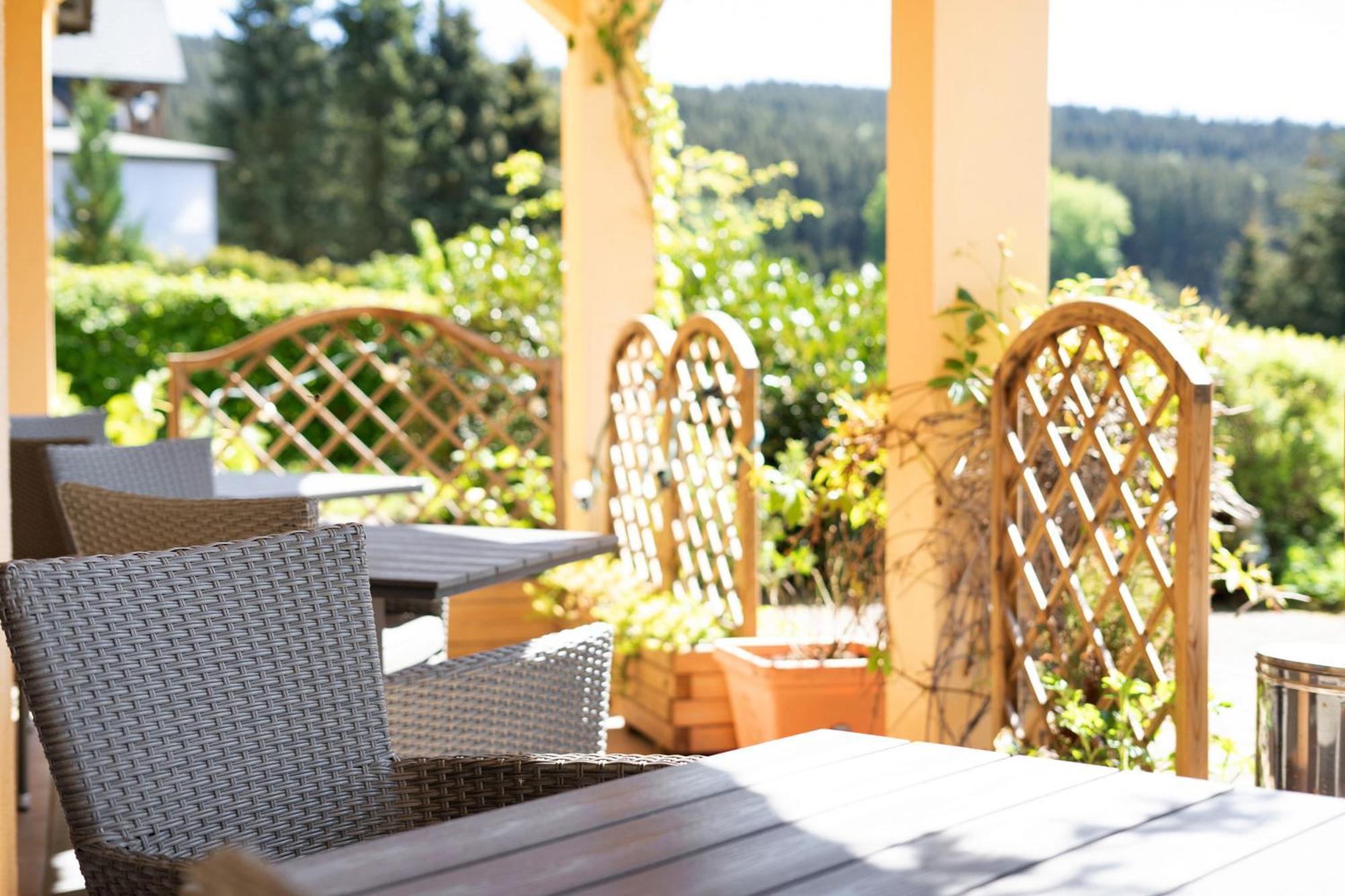 Pension Bergblick Marienberg Kültér fotó