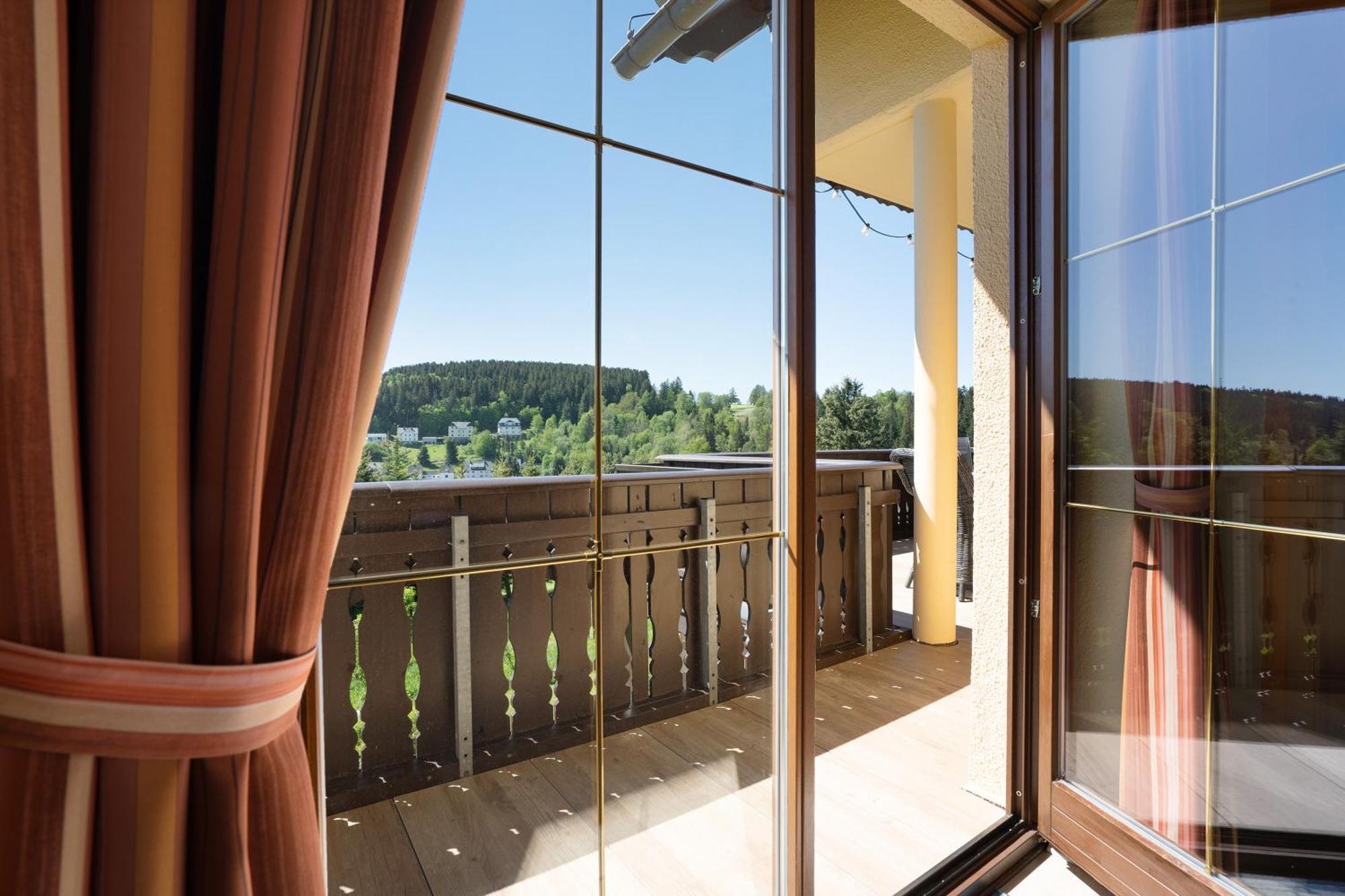 Pension Bergblick Marienberg Kültér fotó