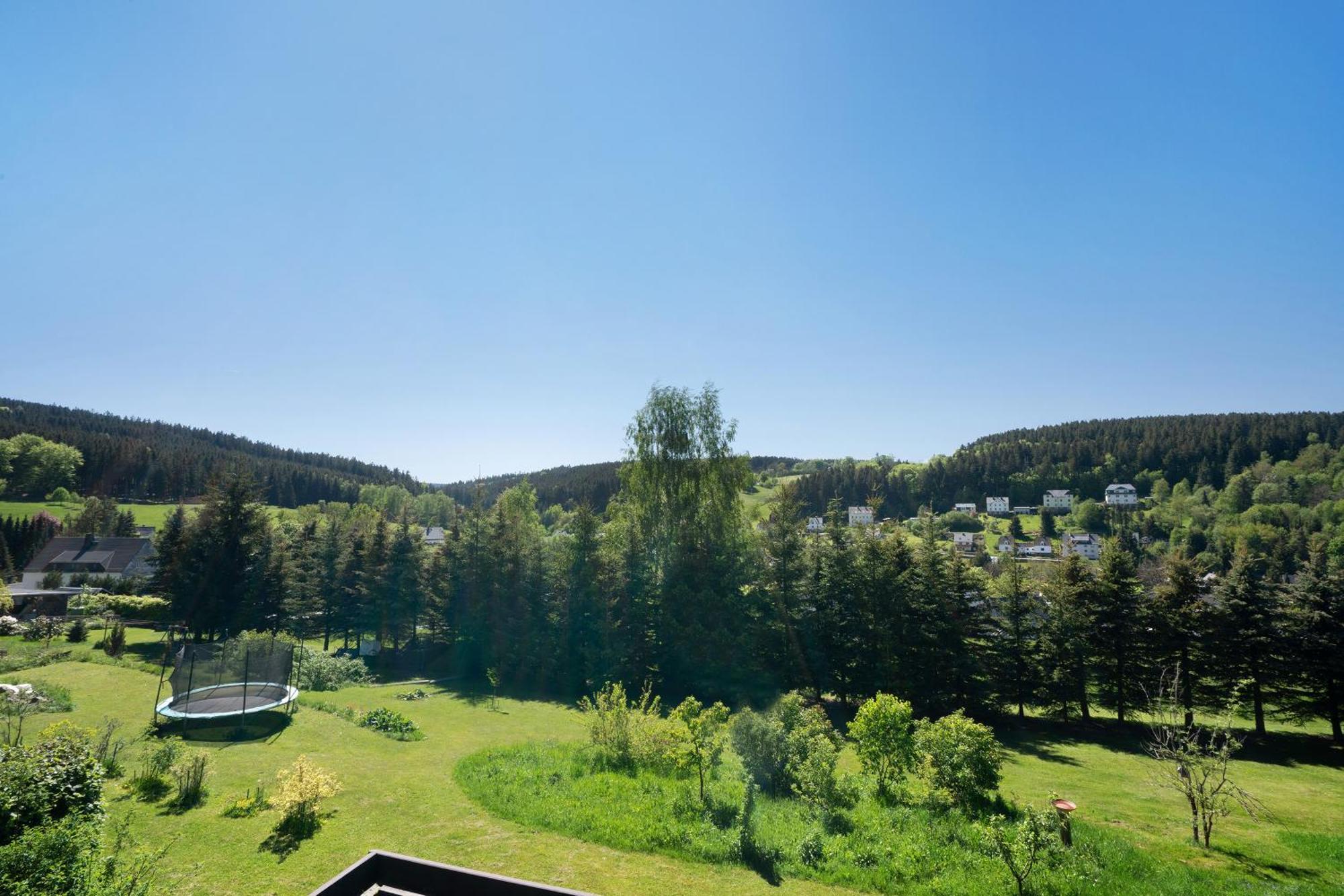 Pension Bergblick Marienberg Kültér fotó