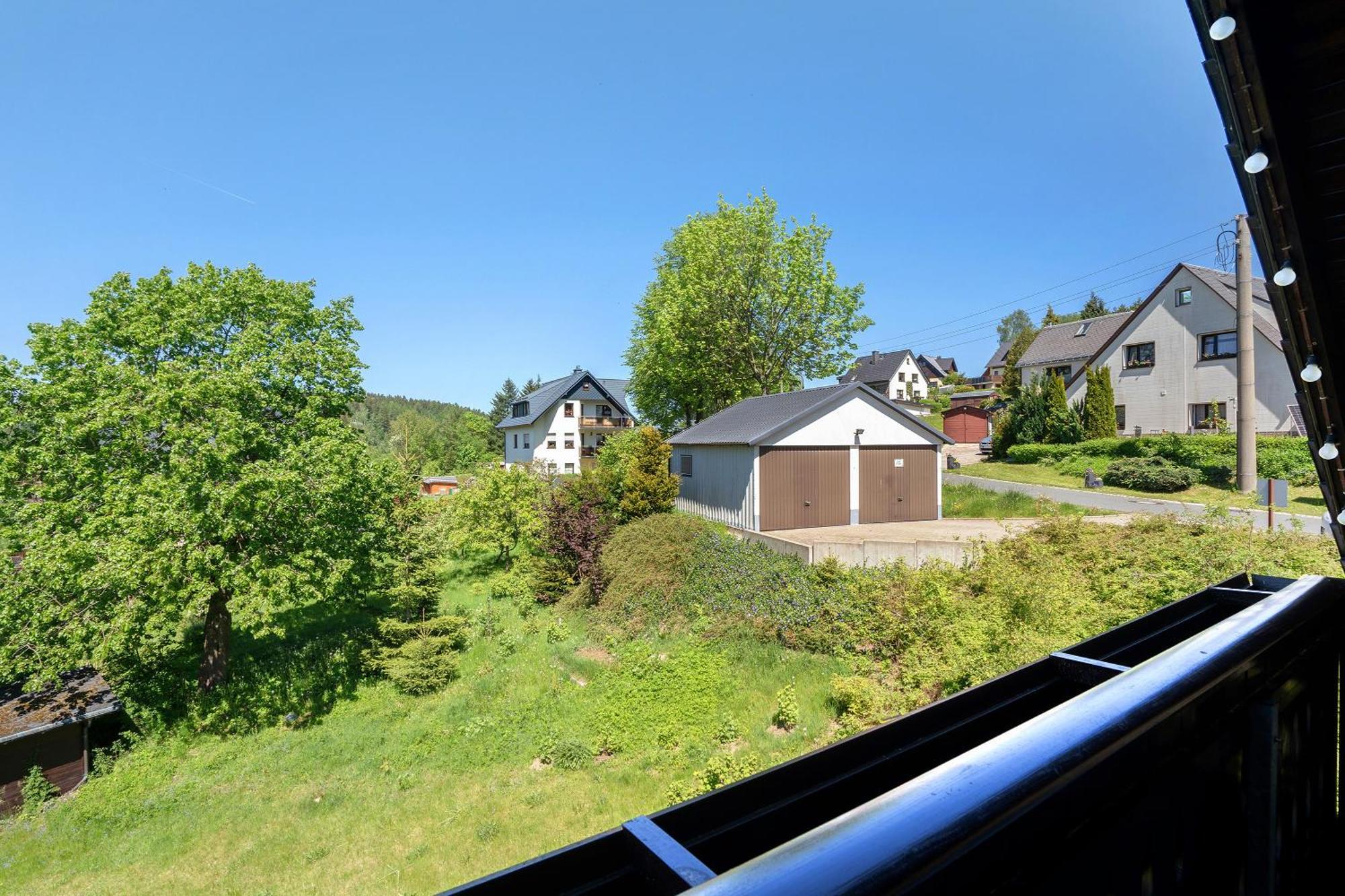 Pension Bergblick Marienberg Kültér fotó